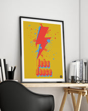 Load image into Gallery viewer, David Bowie Let's Dance print - biggerthanprints.co.uk