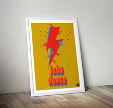 Load image into Gallery viewer, David Bowie Let's Dance print - biggerthanprints.co.uk