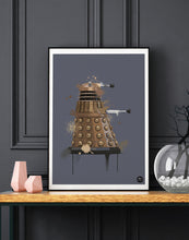 Load image into Gallery viewer, Dr Who Dalek print by biggerthanprints.co.uk