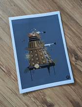 Load image into Gallery viewer, Dr Who Dalek print by biggerthanprints.co.uk