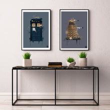 Load image into Gallery viewer, Dr Who Dalek print by biggerthanprints.co.uk
