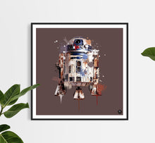 Load image into Gallery viewer, R2-D2 print by biggerthanprints.co.uk