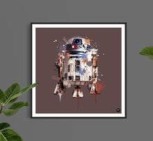 Load image into Gallery viewer, R2-D2 print by biggerthanprints.co.uk