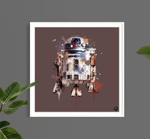Load image into Gallery viewer, R2-D2 print by biggerthanprints.co.uk