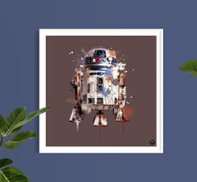 Load image into Gallery viewer, R2-D2 print by biggerthanprints.co.uk