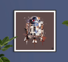 Load image into Gallery viewer, R2-D2 print by biggerthanprints.co.uk