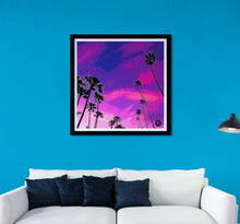 Load image into Gallery viewer, Miami Palm Print