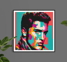 Load image into Gallery viewer, Elvis Presley print by Biggerthanprints.co.uk - Rock n Roll poster, Music legend wall art, Music Icon artwork