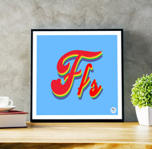Load image into Gallery viewer, FFS Rainbow print