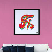 Load image into Gallery viewer, FFS Rainbow print