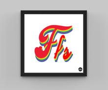 Load image into Gallery viewer, FFS Rainbow print