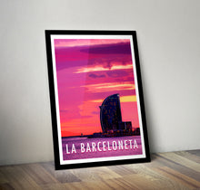 Load image into Gallery viewer, La Barceloneta print