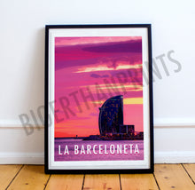 Load image into Gallery viewer, La Barceloneta print