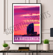 Load image into Gallery viewer, La Barceloneta print
