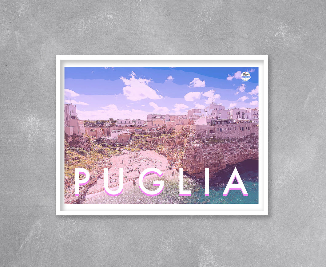 Puglia Italy print