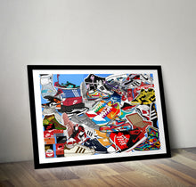Load image into Gallery viewer, Sneakerhead Collage Print