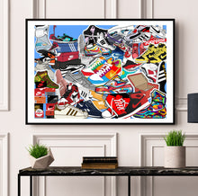 Load image into Gallery viewer, Sneakerhead Collage Print