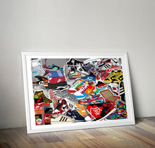 Load image into Gallery viewer, Sneakerhead Collage Print