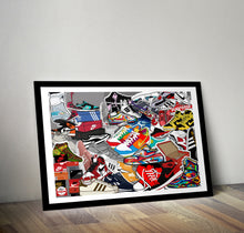 Load image into Gallery viewer, Sneakerhead Collage Print
