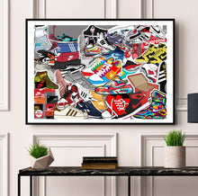 Load image into Gallery viewer, Sneakerhead Collage Print