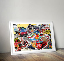 Load image into Gallery viewer, Sneakerhead Collage Print