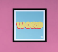 Load image into Gallery viewer, Word print