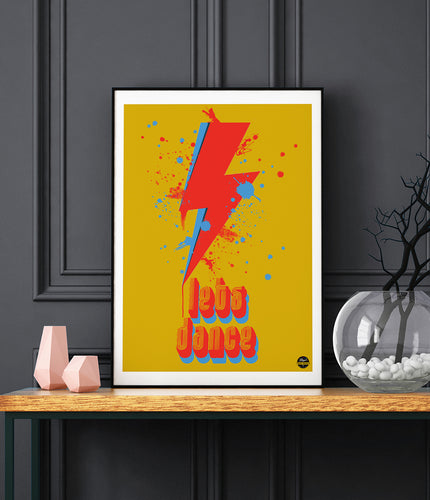 David Bowie Let's Dance print - biggerthanprints.co.uk