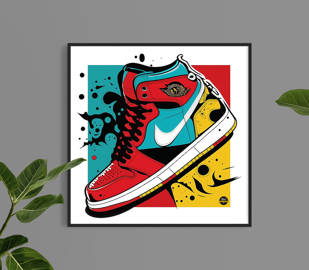 Nike Air Jordan print - biggerthanprint.co.uk