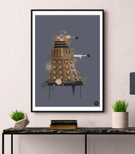 Load image into Gallery viewer, Dr Who Dalek print by biggerthanprints.co.uk
