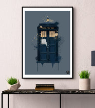 Load image into Gallery viewer, Doctor Who Tardis print by Biggerthanprints.co.uk
