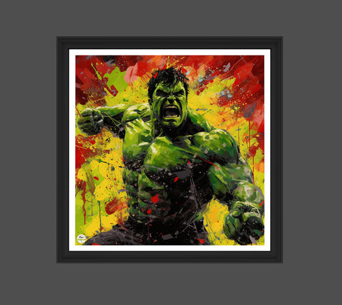 Incredible Hulk print by biggerthanprints.co.uk