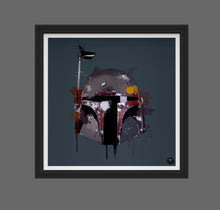 Load image into Gallery viewer, Boba Fett print by biggerthanprints.co.uk
