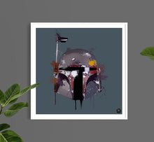 Load image into Gallery viewer, Boba Fett print by biggerthanprints.co.uk
