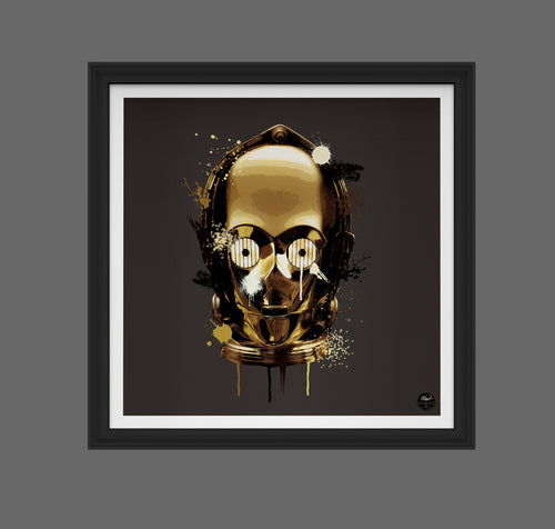 C-3PO print by Biggerthanprints.co.uk