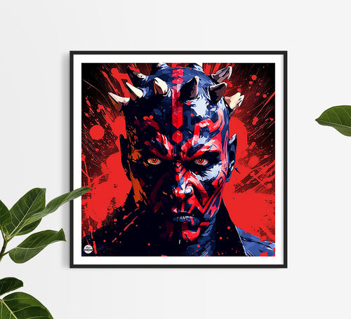 Darth Maul print - Biggerthanprints