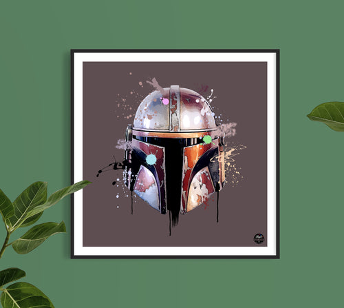 Mandalorian print - biggerthanprints