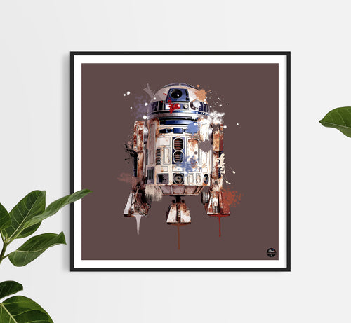 R2-D2 print by biggerthanprints.co.uk