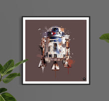 Load image into Gallery viewer, R2-D2 print by biggerthanprints.co.uk
