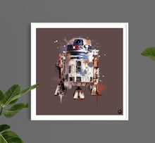 Load image into Gallery viewer, R2-D2 print by biggerthanprints.co.uk
