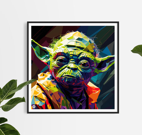 Yoda print by Biggerthanprints.co.uk