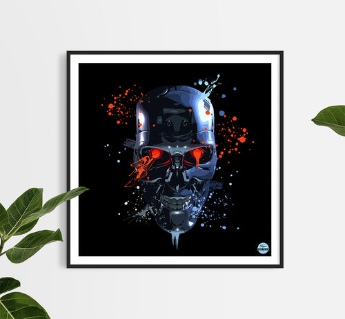 Terminator print - biggerthanprints.co.uk