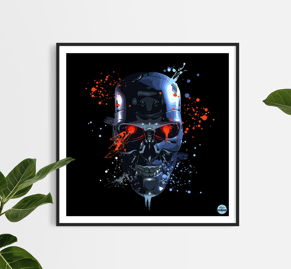 Terminator print - biggerthanprints.co.uk