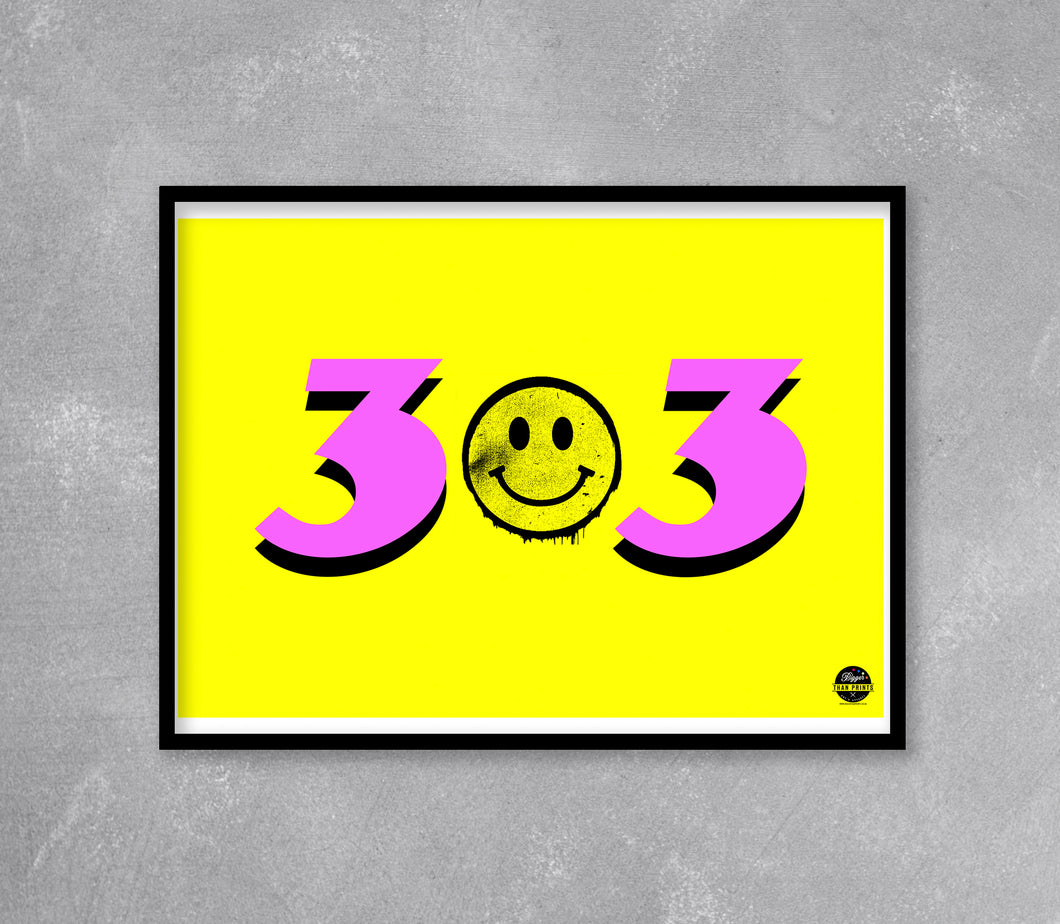 Smiley Face 303 Print