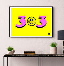 Load image into Gallery viewer, Smiley Face 303 Print
