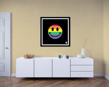 Load image into Gallery viewer, Rainbow Smiley print
