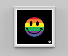 Load image into Gallery viewer, Rainbow Smiley print
