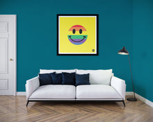 Load image into Gallery viewer, Rainbow Smiley print

