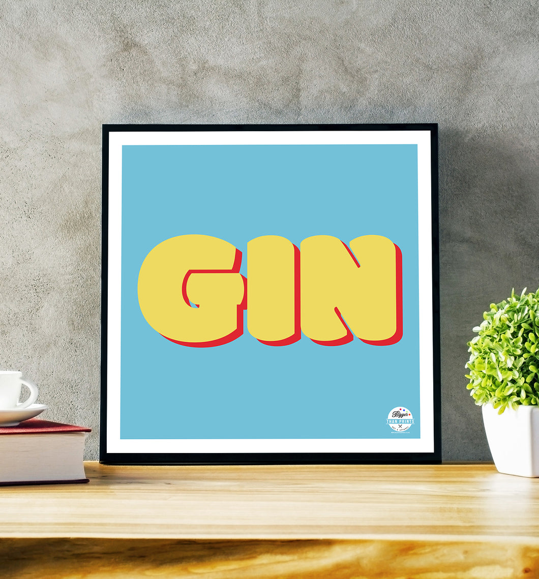 Gin print