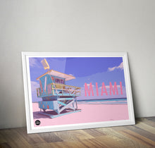Load image into Gallery viewer, Miami Beach Print
