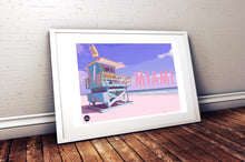 Load image into Gallery viewer, Miami Beach Print
